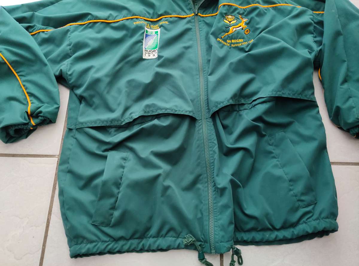 VINTAGE WORLD CUP SPRINGBOK 1995  COLD WEATHER JACKET