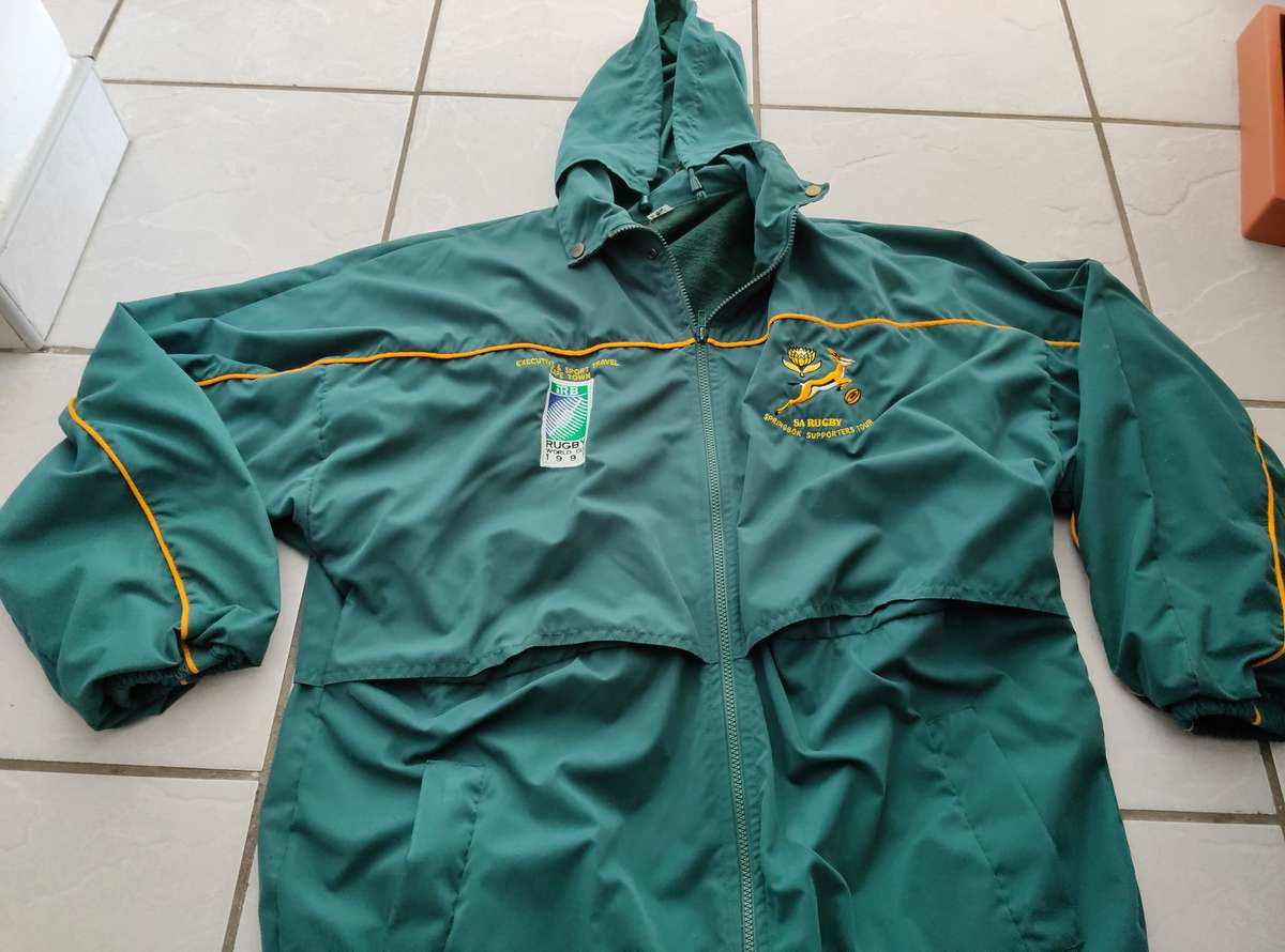 VINTAGE WORLD CUP SPRINGBOK 1995  COLD WEATHER JACKET