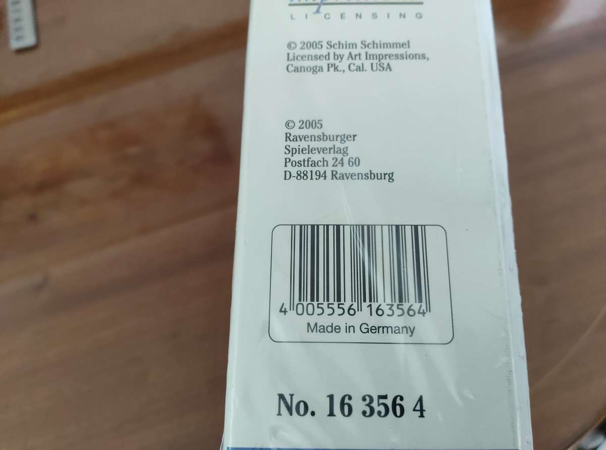 RAVENSBURGER ELEPHANT AT SUNSET 1500 PIECES