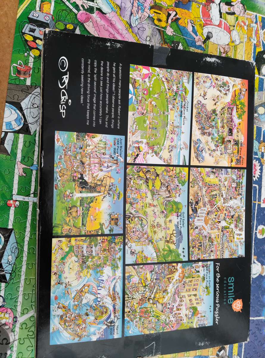 RS CRISP ANYONE FOR TENNIS 750 PIECES  PUZZLE