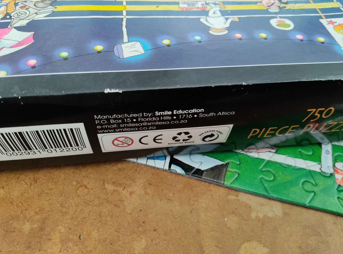 RS CRISP ANYONE FOR TENNIS 750 PIECES  PUZZLE