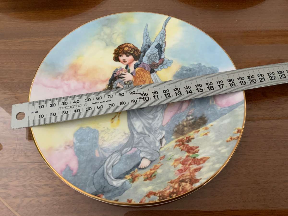 Original Cicely Mary Barker Wedgwood,Border,Royal Grafton fairy /angel plate