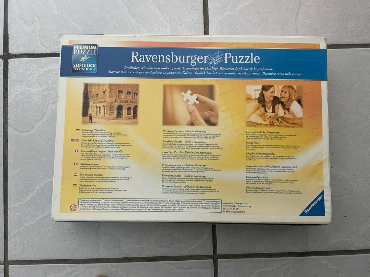 RAVENBURGER 5000 Creation of Adam by Michelangelo  puzzle