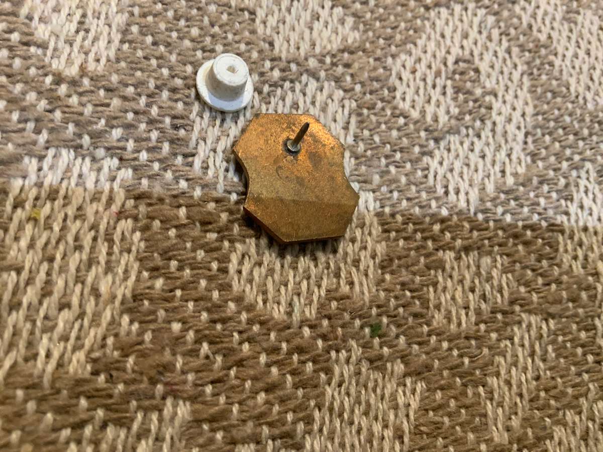 Vintage SOUTH AFRICAN SPRINGBOK DARTS BADGE