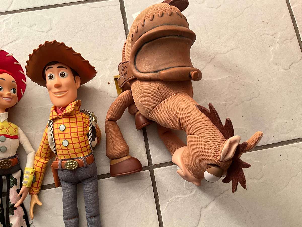 Toy Story Woody & Jessie .Bullseye