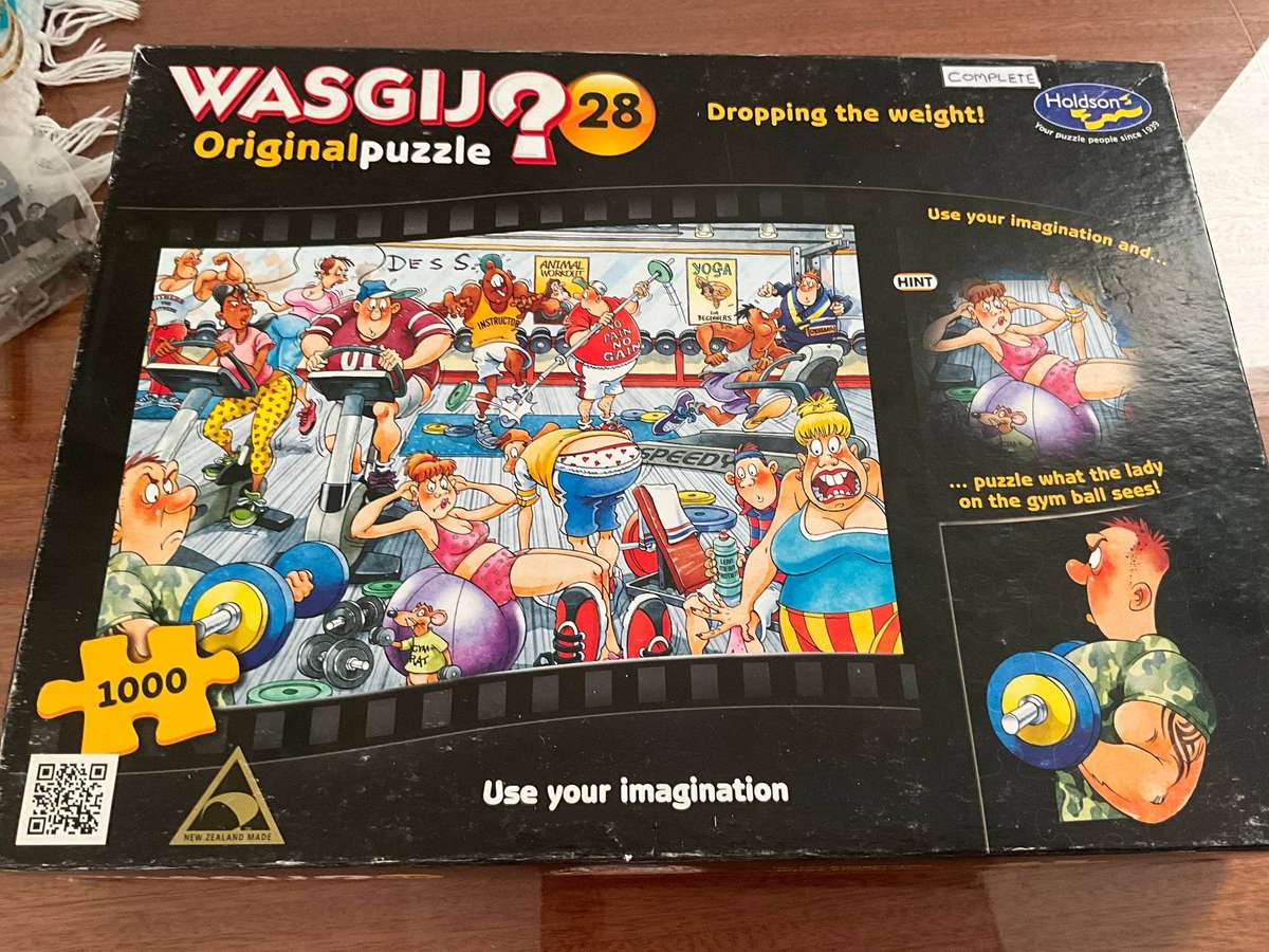 WASGIJ Puzzle 1000 DROPPING THE WEIGHT