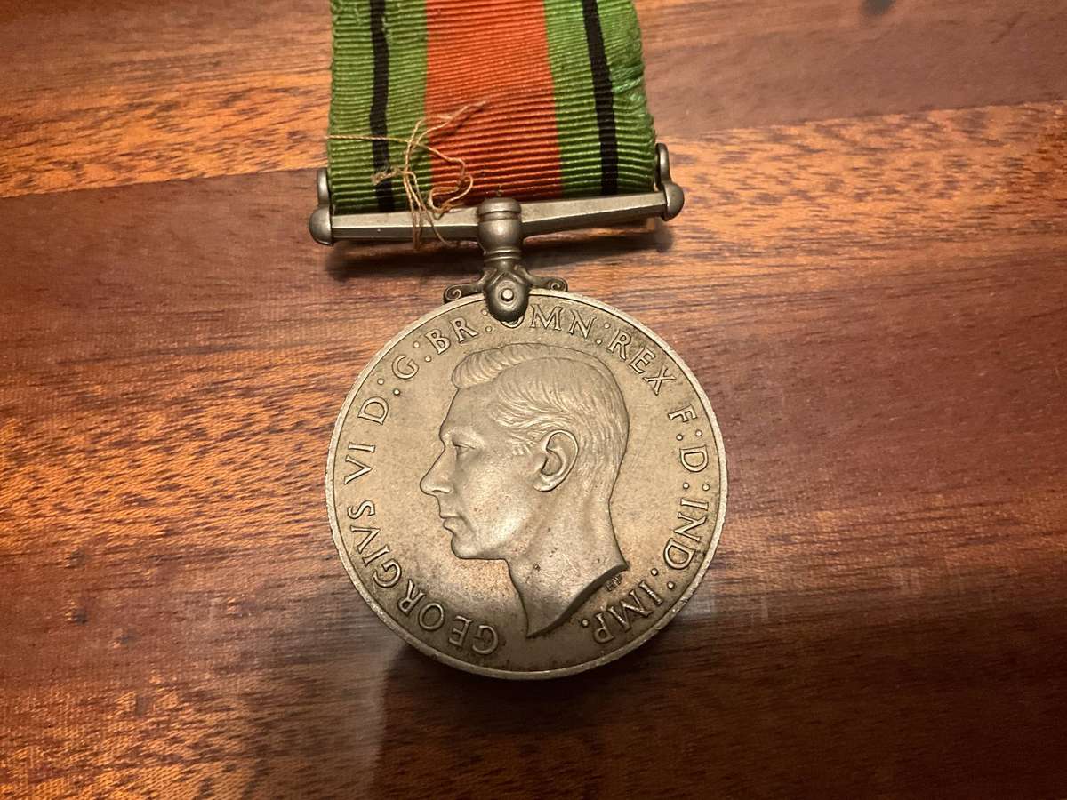 British WW2 defence medal