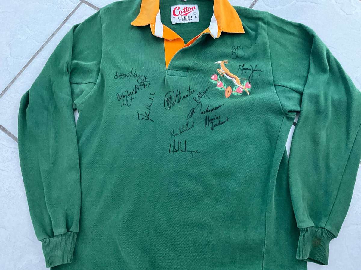 SA Rugby 1995 Signed jersey