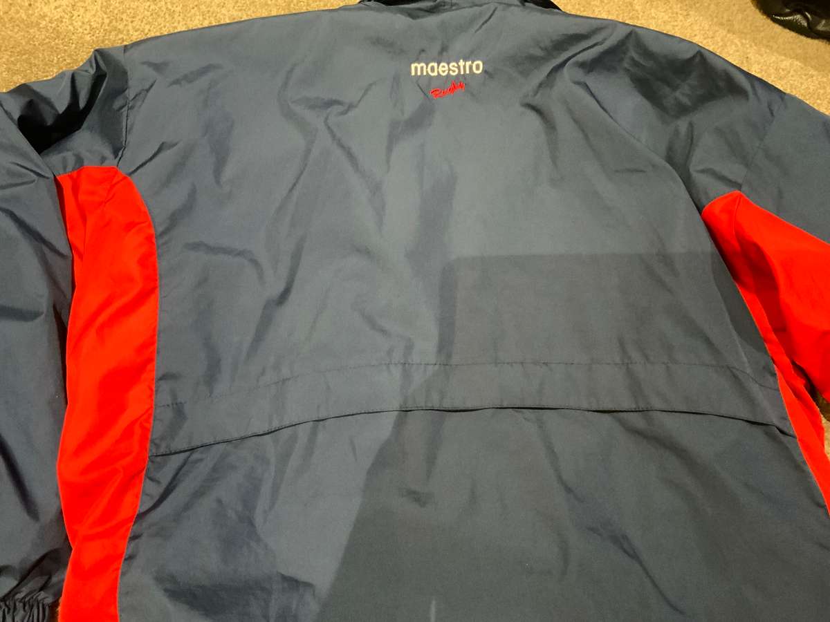 W.P s Rugby wind proof jacket  size XL