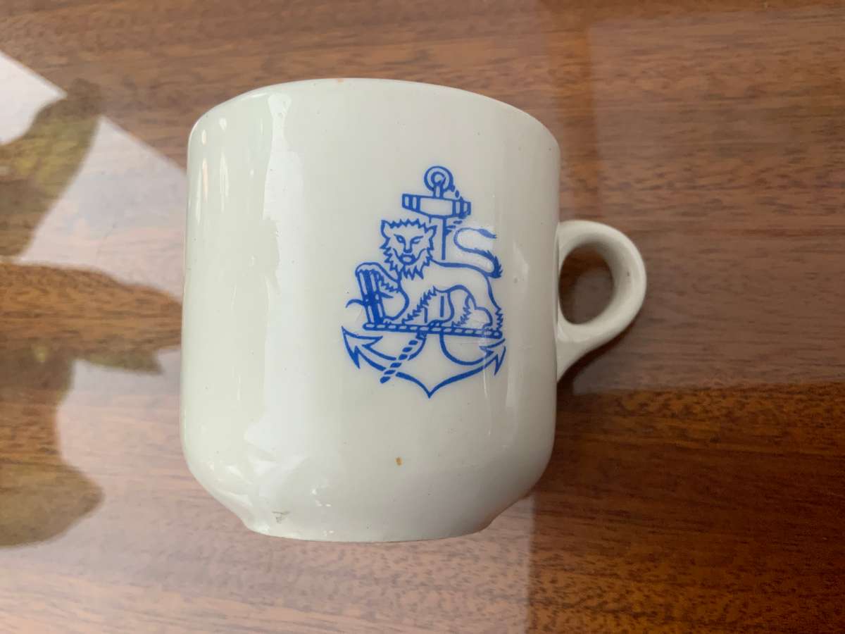 SA NAVY COFFEE CUP