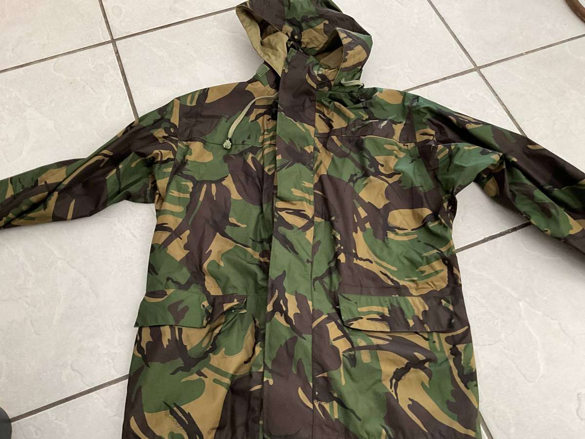 British woodlands Camouflage rain jacket