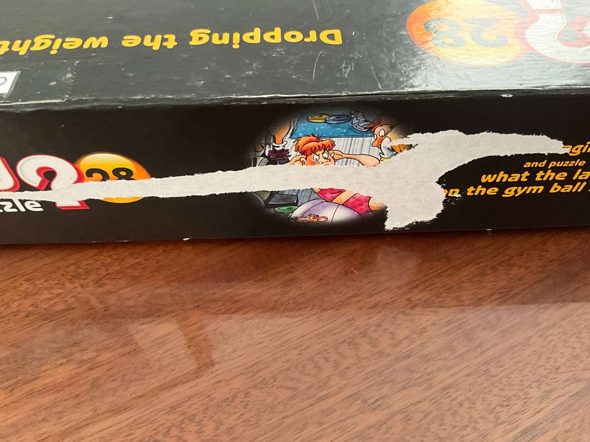 WASGIJ Puzzle 1000 DROPPING THE WEIGHT