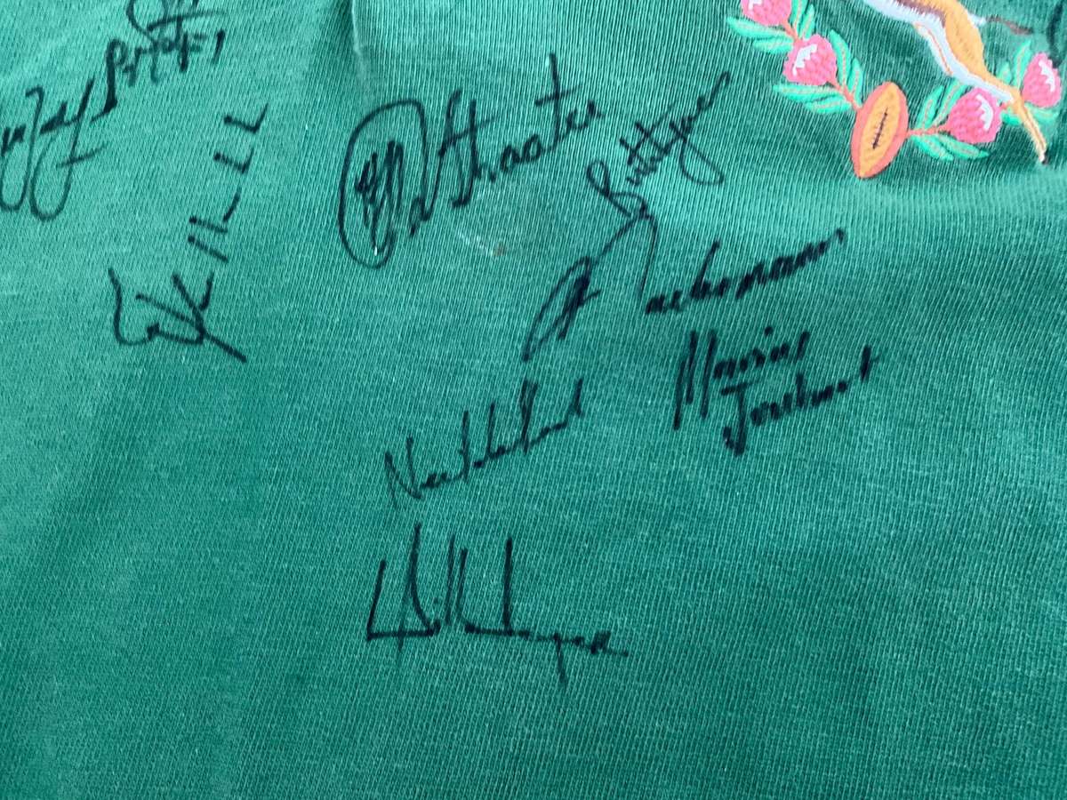 SA Rugby 1995 Signed jersey