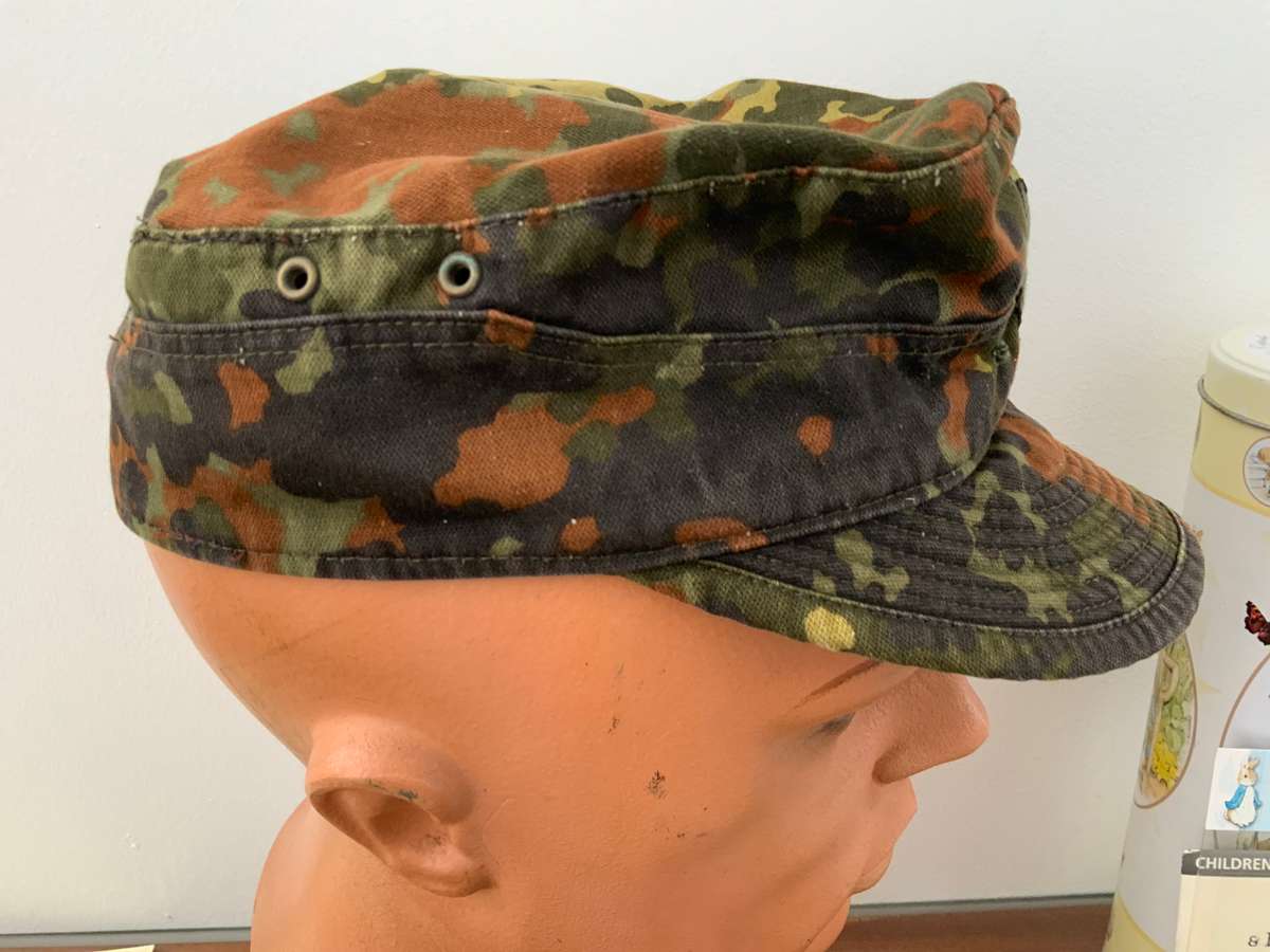 German military  flecktarn camouflage cap