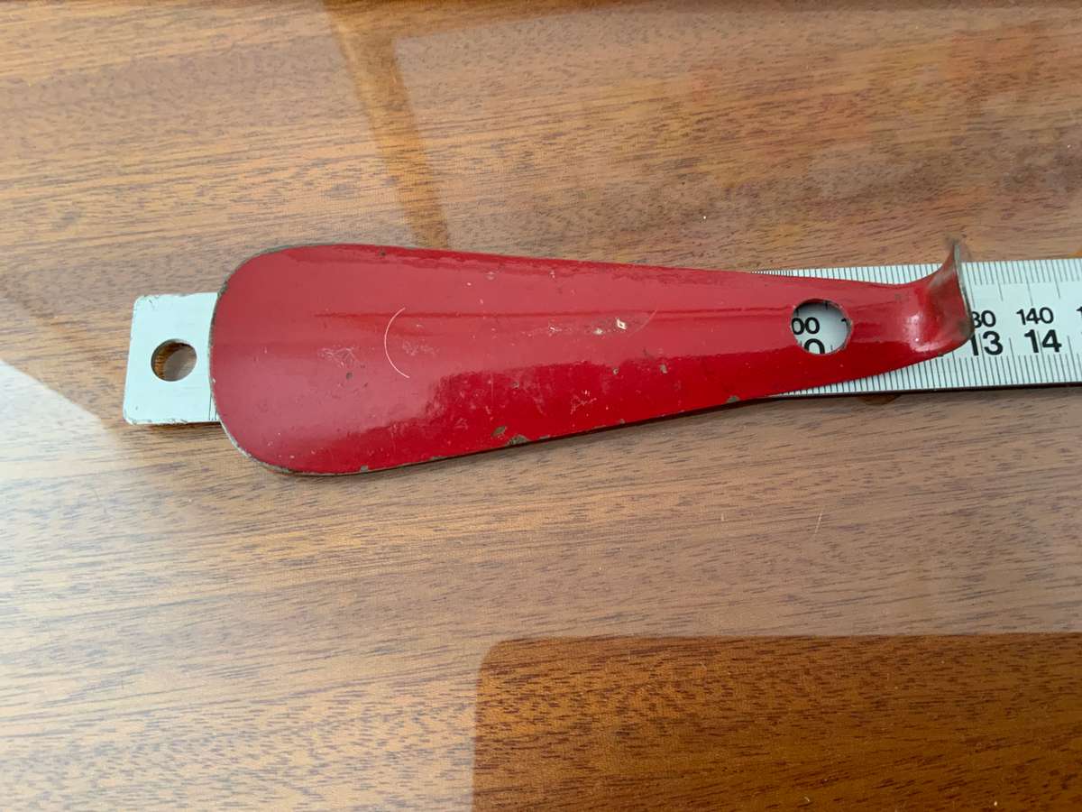 Shoe /boot metal horn Richlegh shoes