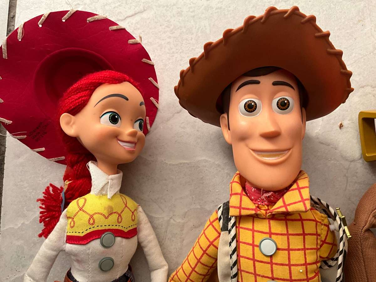 Toy Story Woody & Jessie .Bullseye