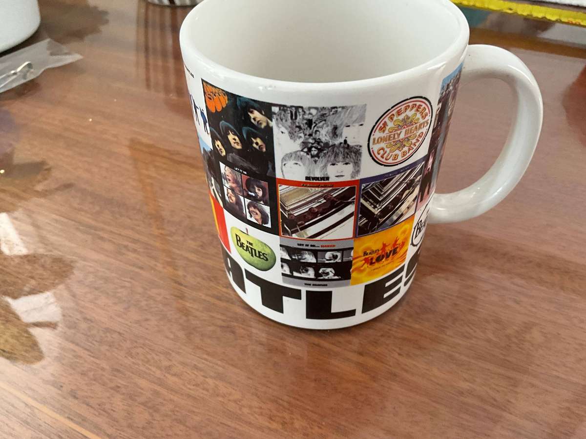 The BEATLES  COFFEE CUP