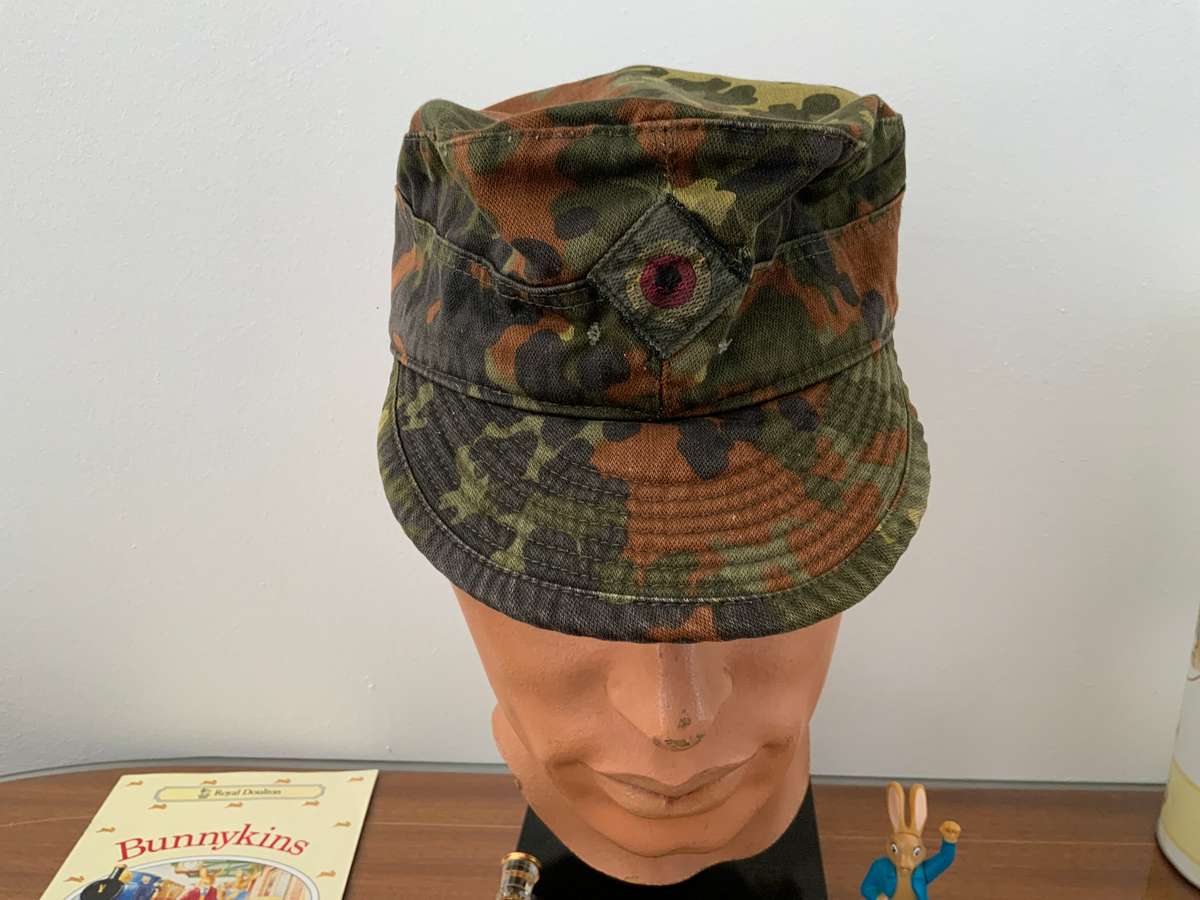 German military  flecktarn camouflage cap