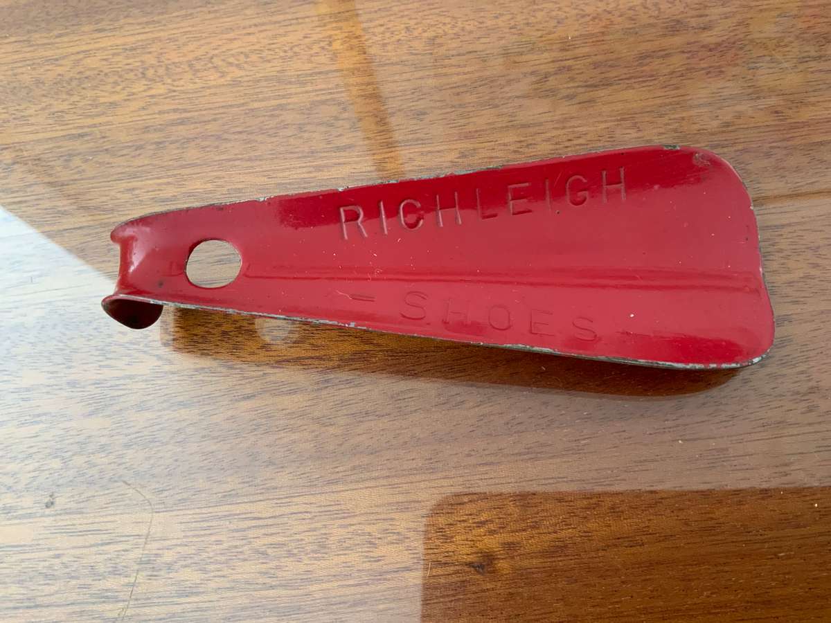 Shoe /boot metal horn Richlegh shoes