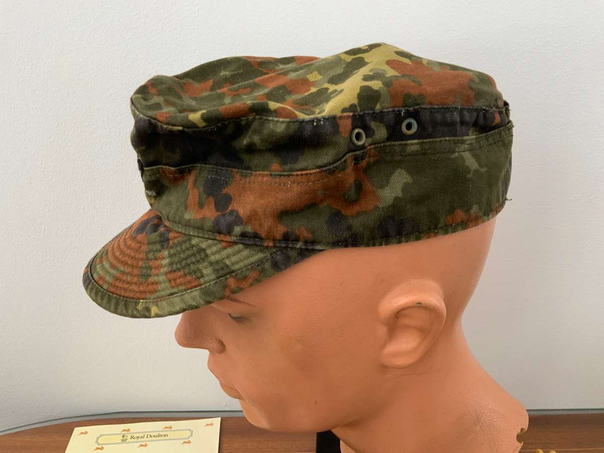 German military  flecktarn camouflage cap