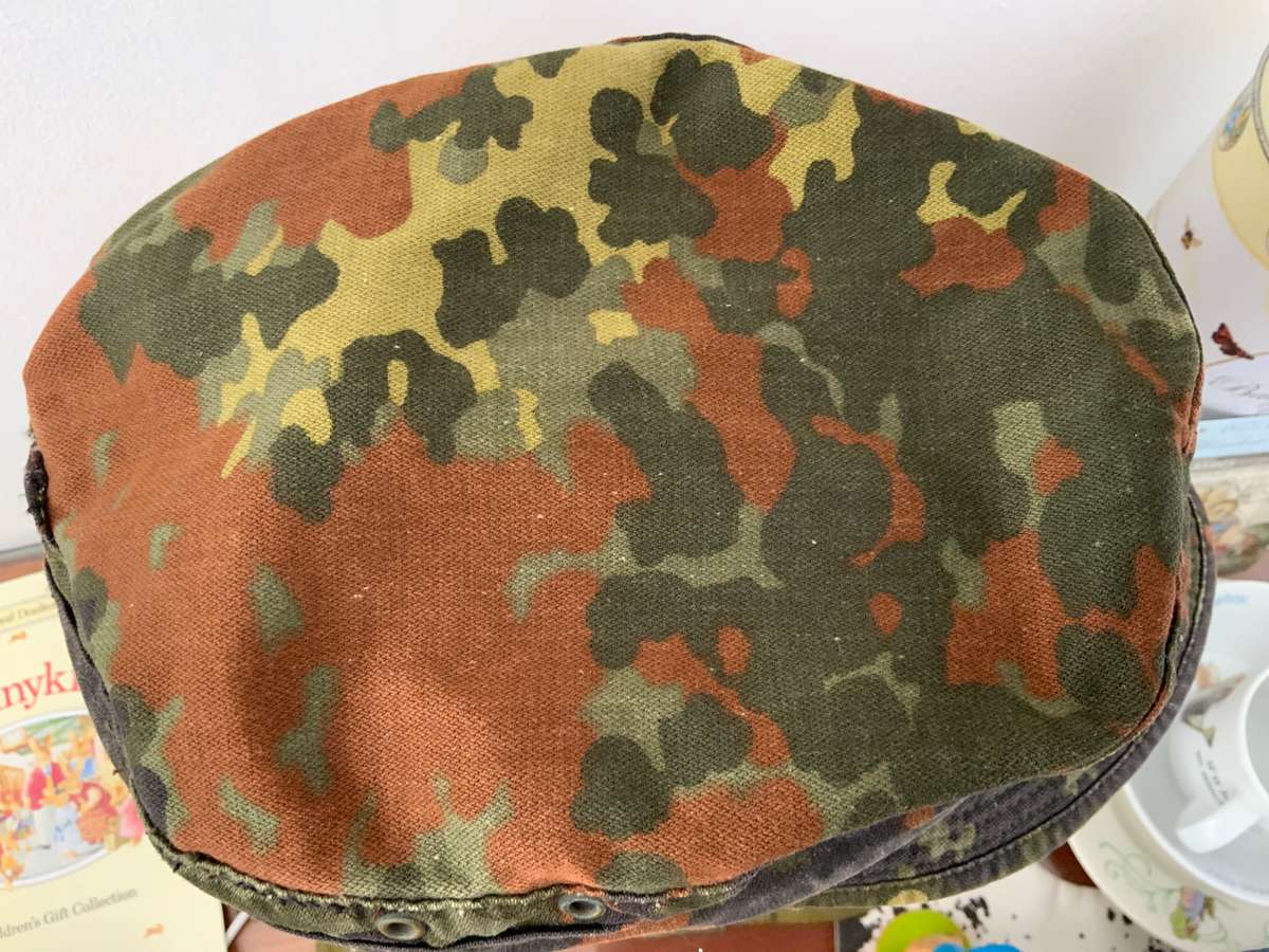 German military  flecktarn camouflage cap