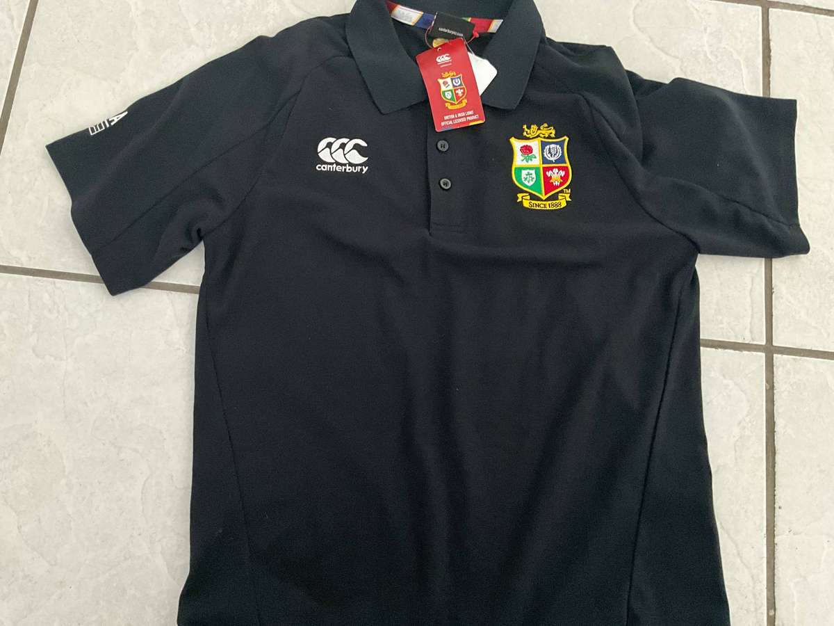 British Irish lions polo shirt size s