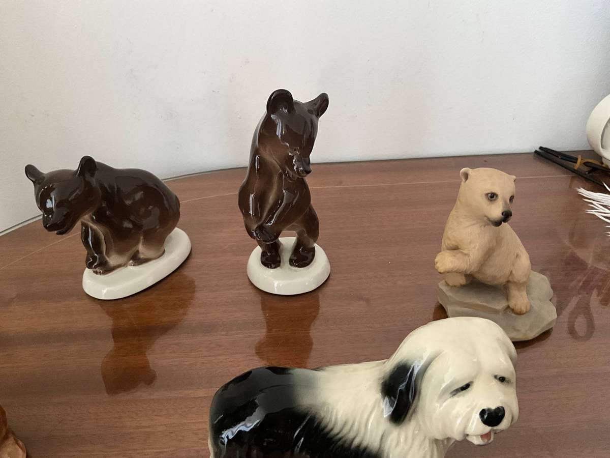 Sylvac dogs /coopercraft/WR MIDWRINTER LTD /AYNSLEY BEAR 11 ITEMS