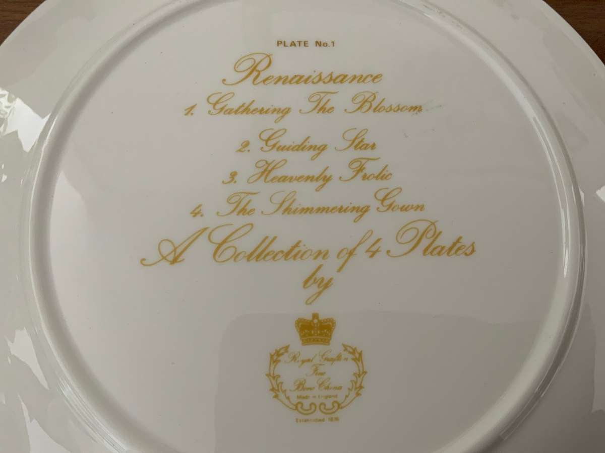 Original Cicely Mary Barker Wedgwood,Border,Royal Grafton fairy /angel plate