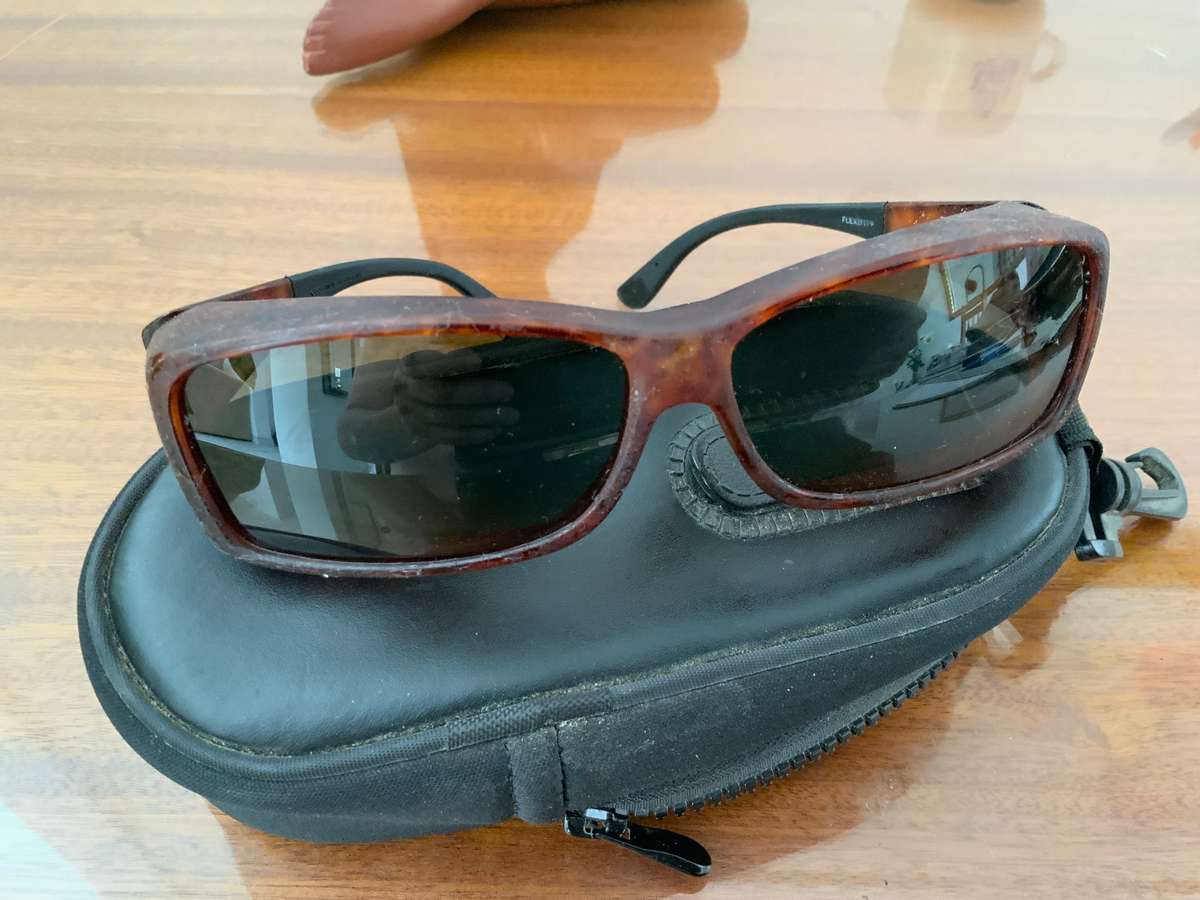 Cocoons Flex2fit Wideline Sunglasses Frame C427G Unisex Tortoise Wrap & Case