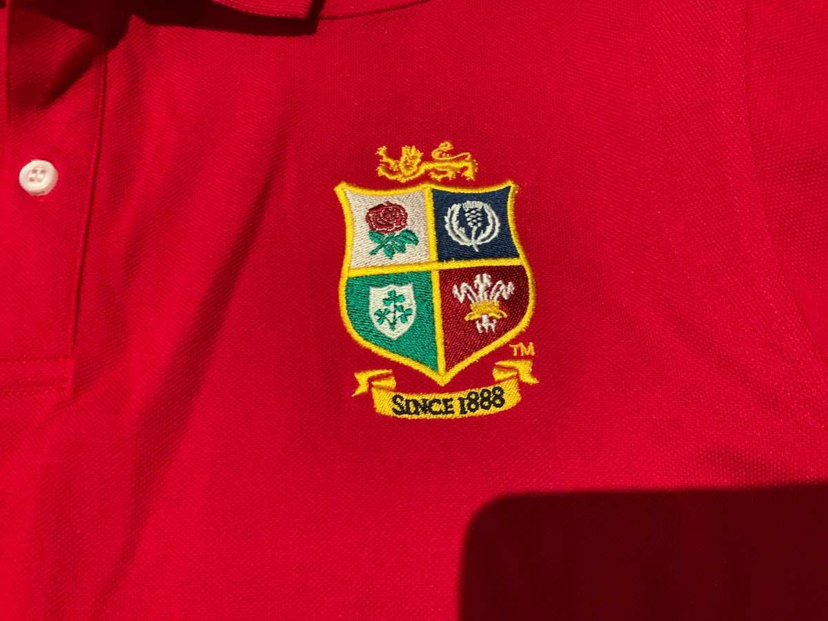 British Irish lions  polo shirt size xl