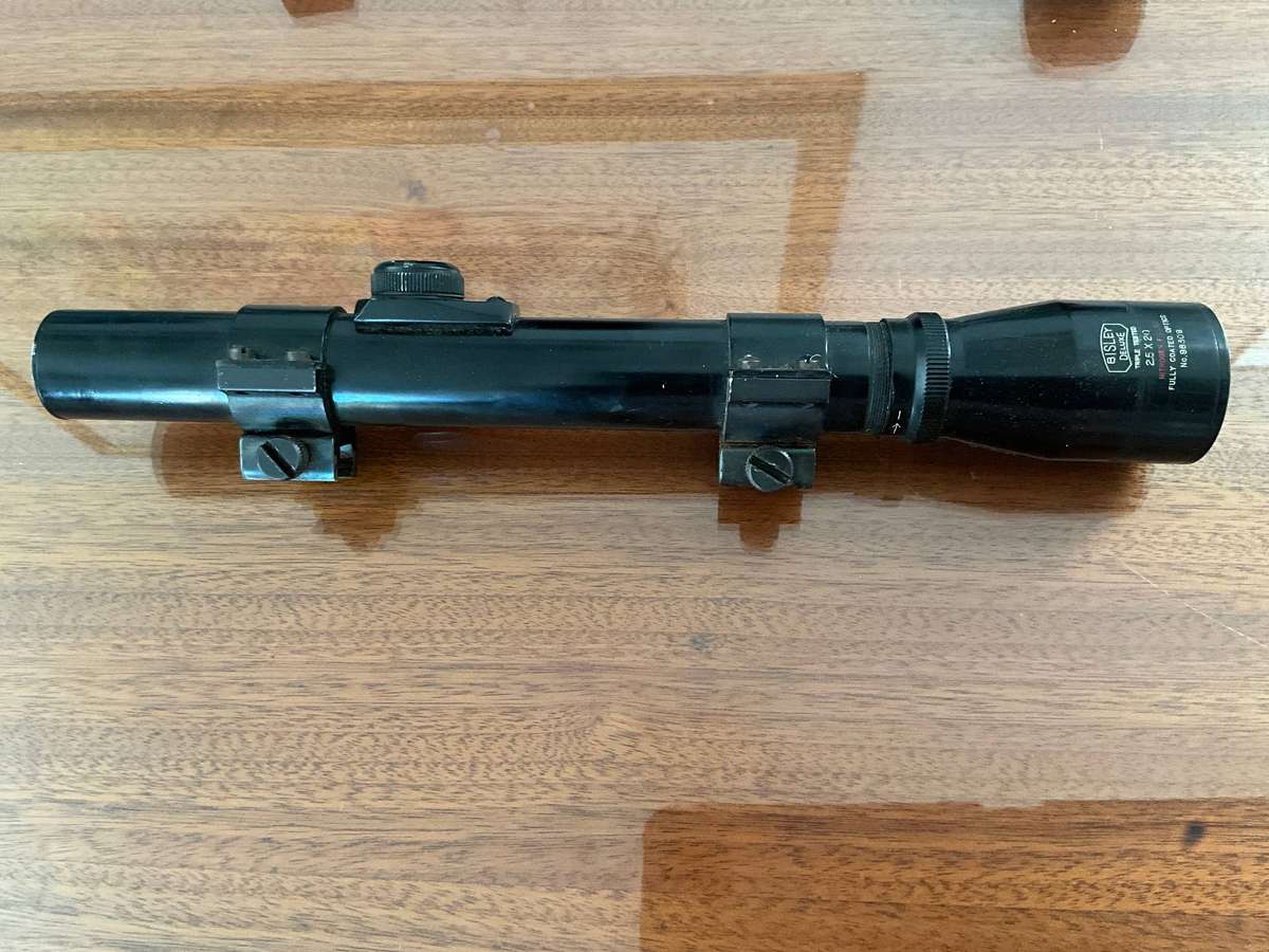 BISLEY DELUXE 2.5 X 20 R/SIGHTS