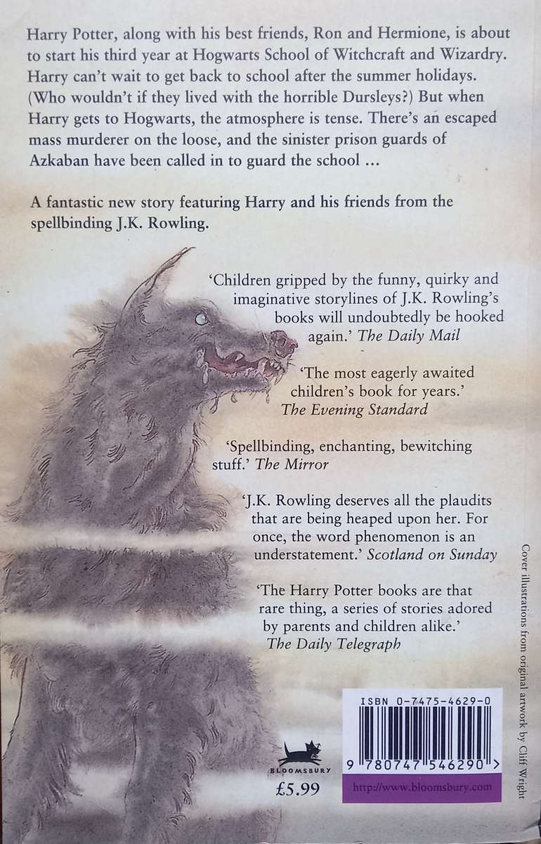 J.K. Rowling, Harry Potter and the Prisoner of Azkaban