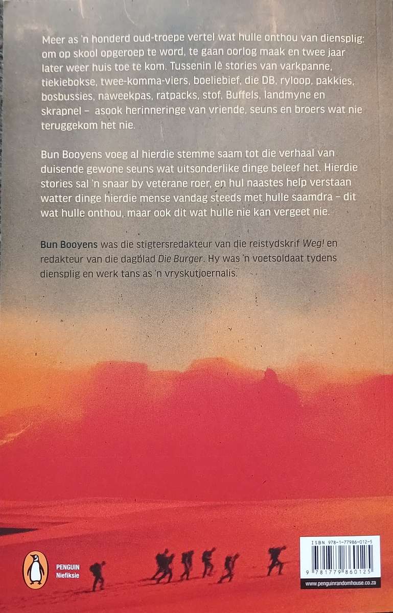 Bun Booyens, Troep: Die Dinge Wat Hulle Saamdra