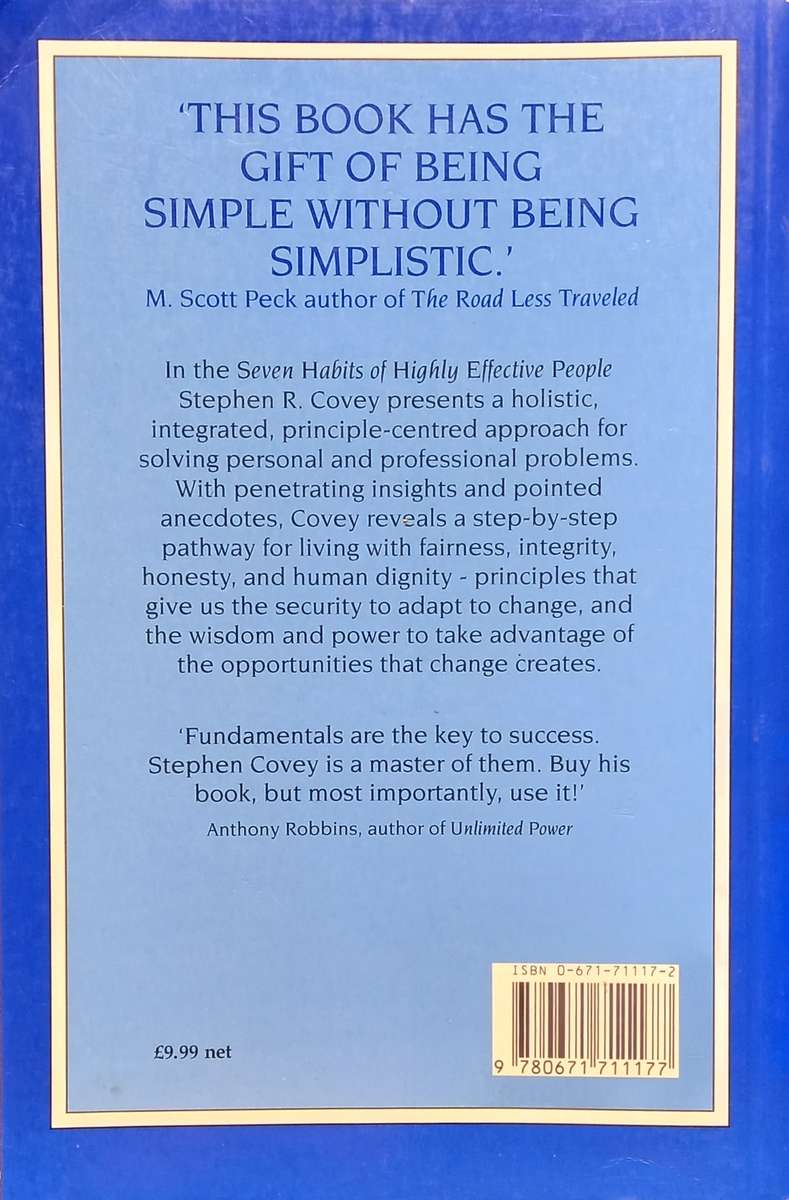 Stephen R. Covey, The Seven Habits of Highly Effective People