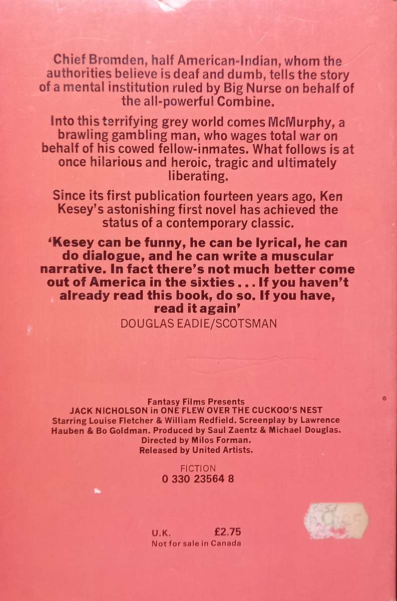 Ken Kesey, One Flew over the Cuckoo's Nest