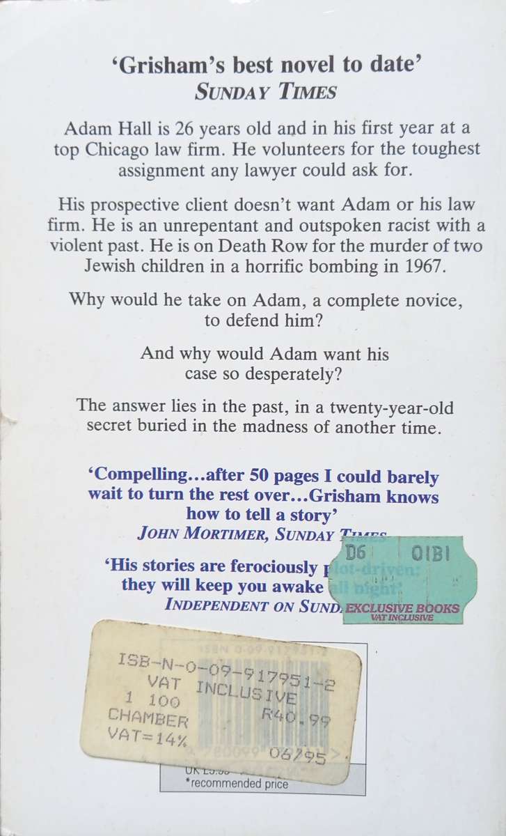 John Grisham, The Chamber