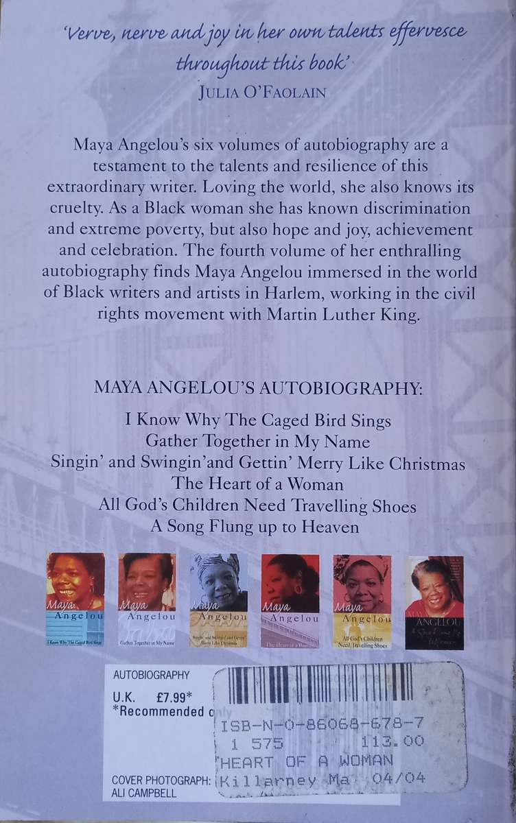 Maya Angelou, The Heart of a Woman