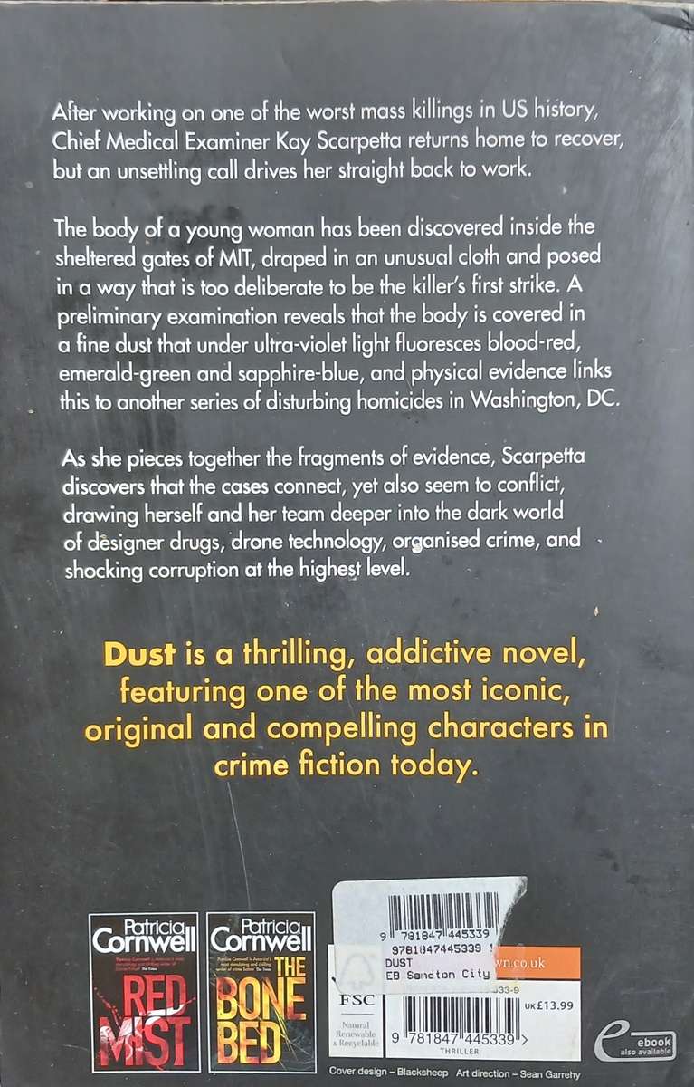 Patricia Cornwell, Dust