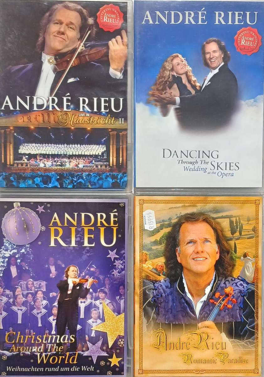 12 x Andre Rieu Concert DVDs