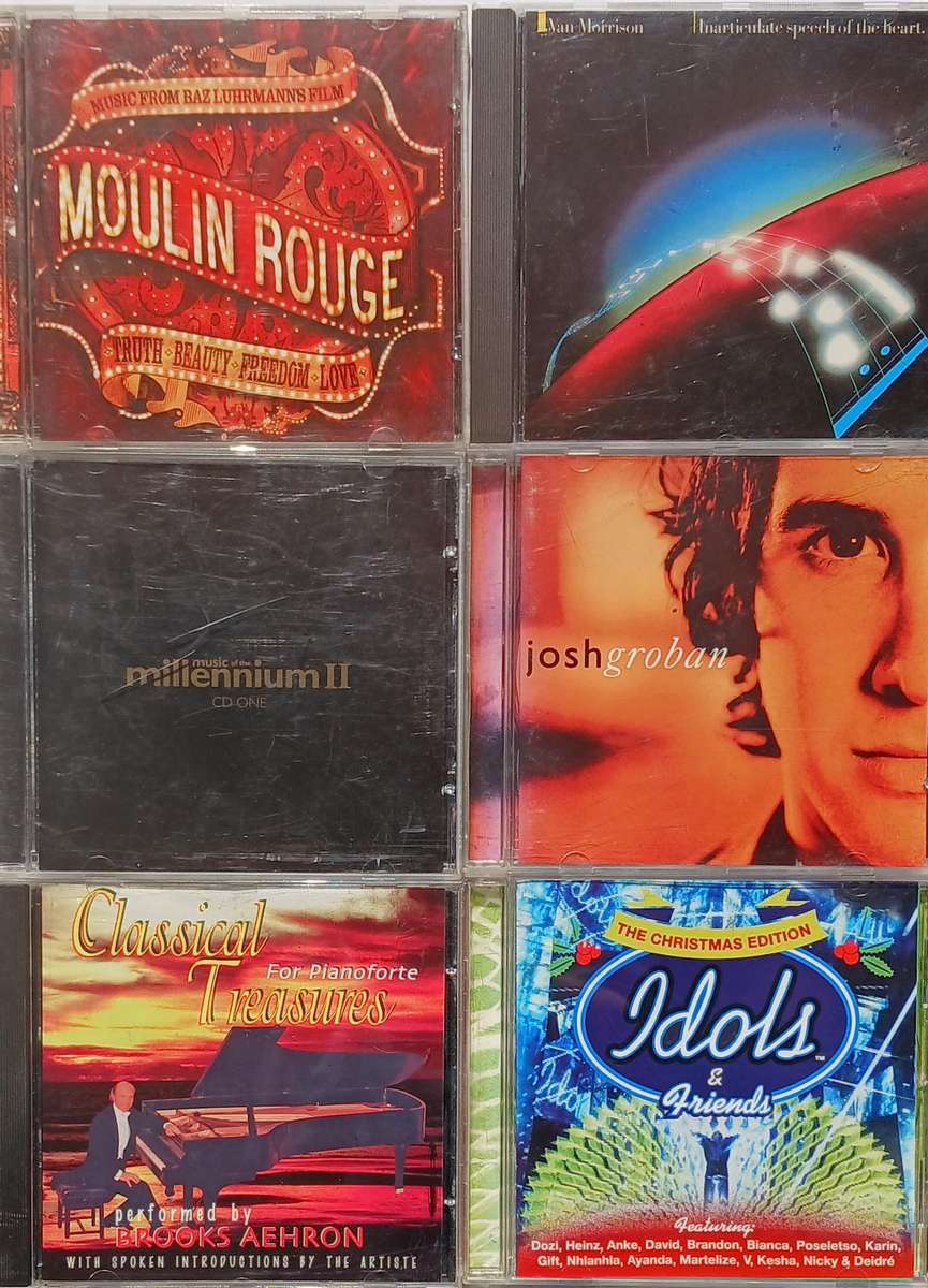 Collection of 46 music CDs