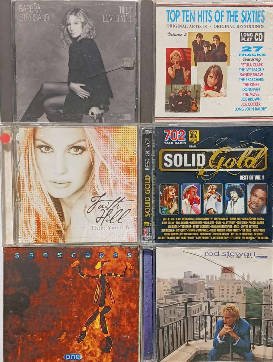 Collection of 46 music CDs