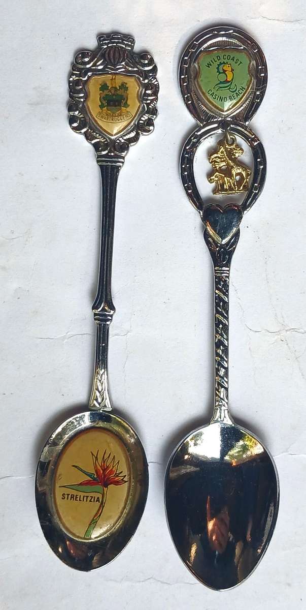 7 x Souvenir Spoons (Southern Africa)
