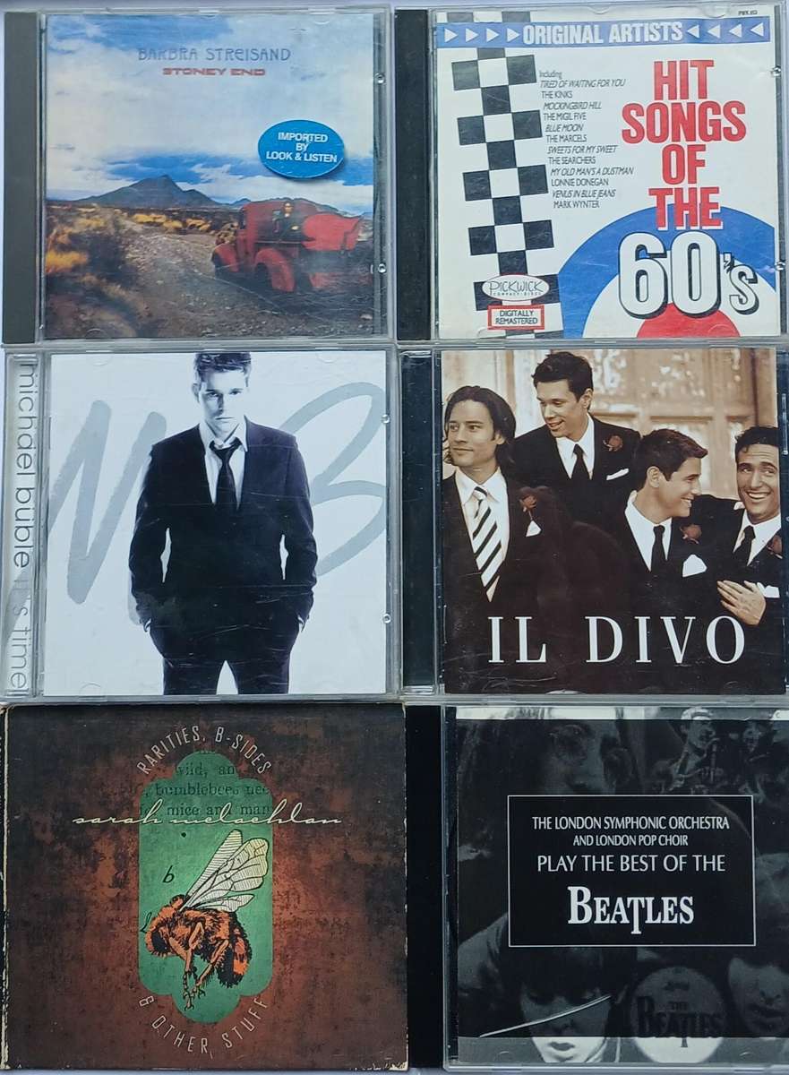 Collection of 26 music CDs