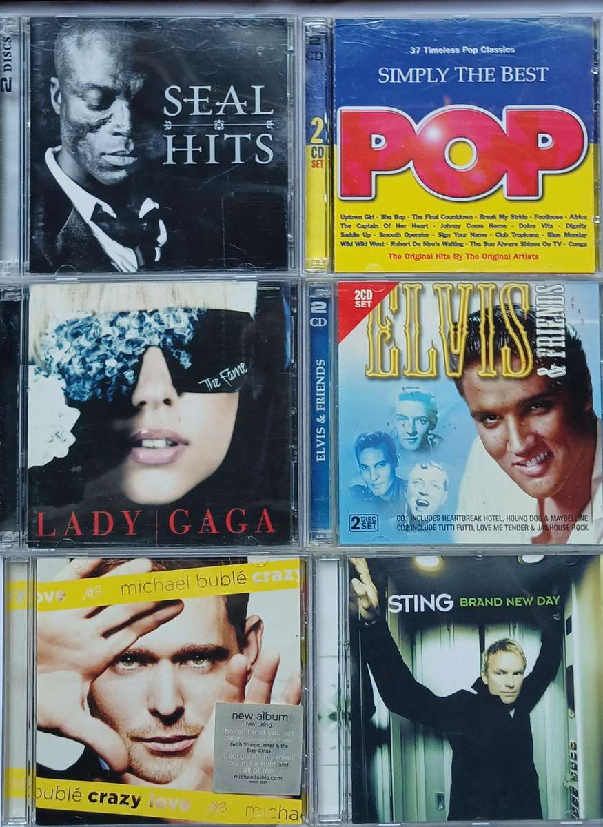 Collection of 26 music CDs