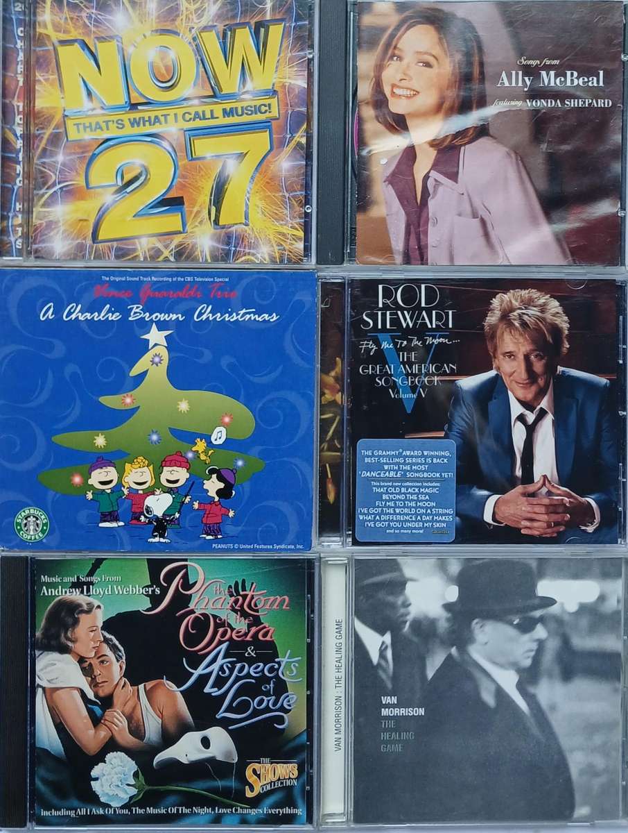 Collection of 26 music CDs