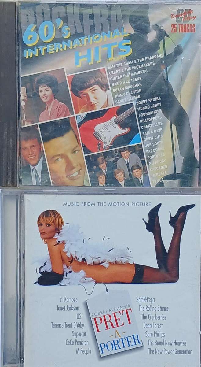 Collection of 26 music CDs