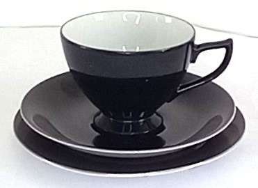 5 x Paramount China 'Harlequin' Trios (15 pcs)