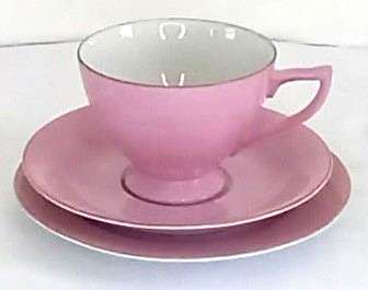 5 x Paramount China 'Harlequin' Trios (15 pcs)