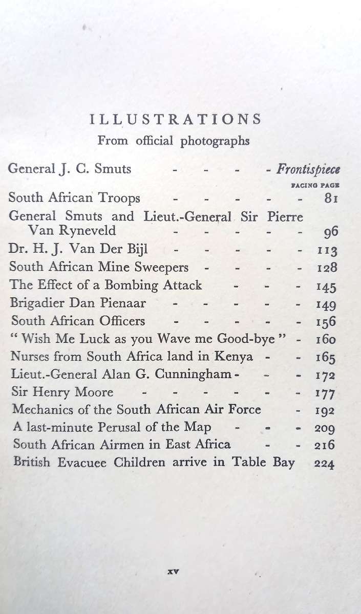 J S M Simpson, South Africa Fights [World War II]