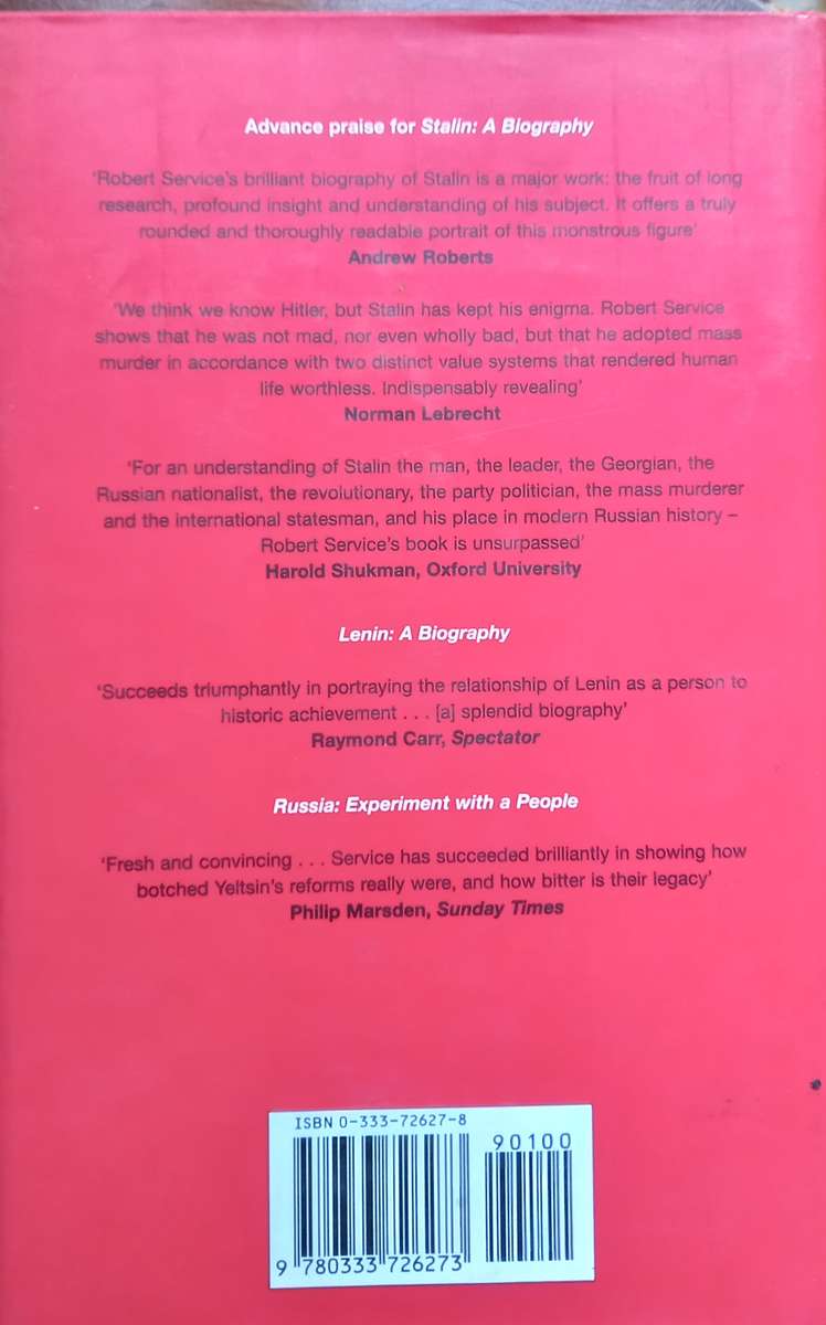 Robert Service, Stalin: A Biography